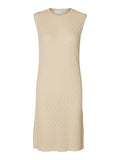 Agny Sl Knit Dress - Birch