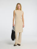 Agny Sl Knit Dress - Birch