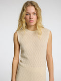 Agny Sl Knit Dress - Birch