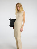 Agny Sl Knit Dress - Birch