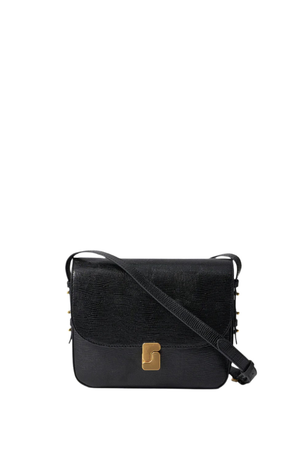 Bellissima Maxi Lizard Embossed - Noir