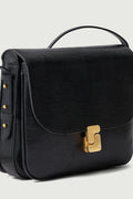 Bellissima Maxi Lizard Embossed - Noir