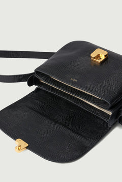 Bellissima Mini Lizard Embossed - Noir