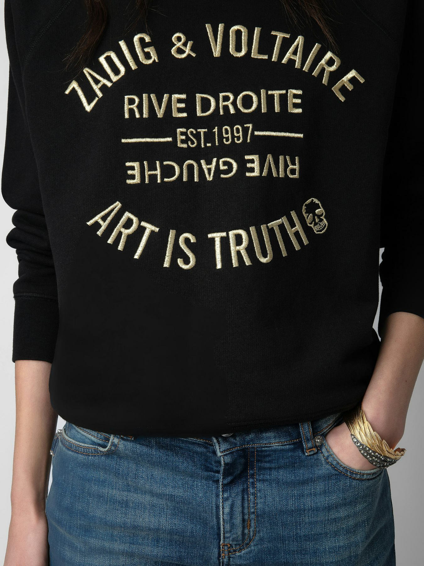 Upper Blason Brode - Noir