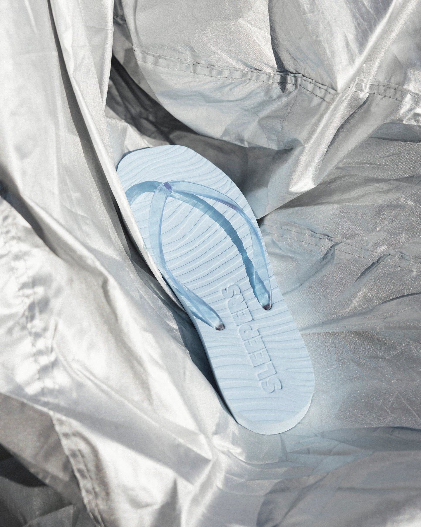 Sleepers Tapered Platform Transparent - Blue Trans