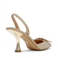 Neala Sandal - Gold Glitter