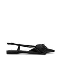 Dazzled Slingbacks - Svart läder