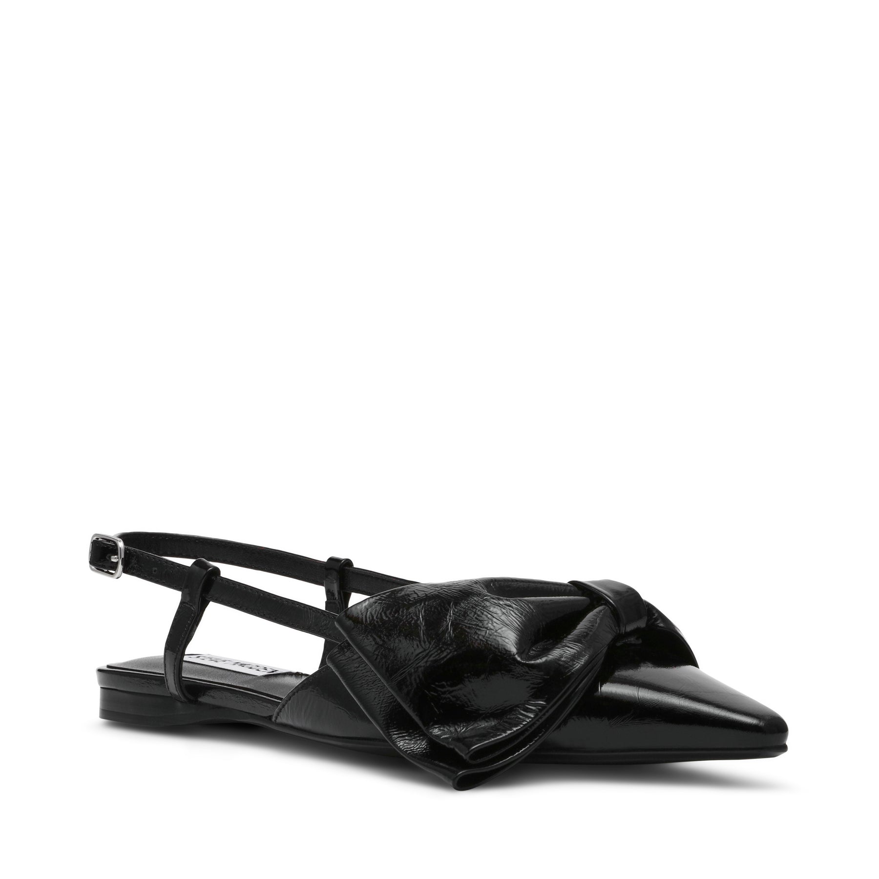 Dazzled Slingbacks - Svart läder