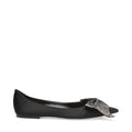 Magi Ballerinas - Black Satin