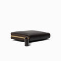 Small Zip Wallet - Dark Chocolate
