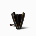 Small Zip Wallet - Dark Chocolate