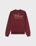 Soho Crewneck - Merlot