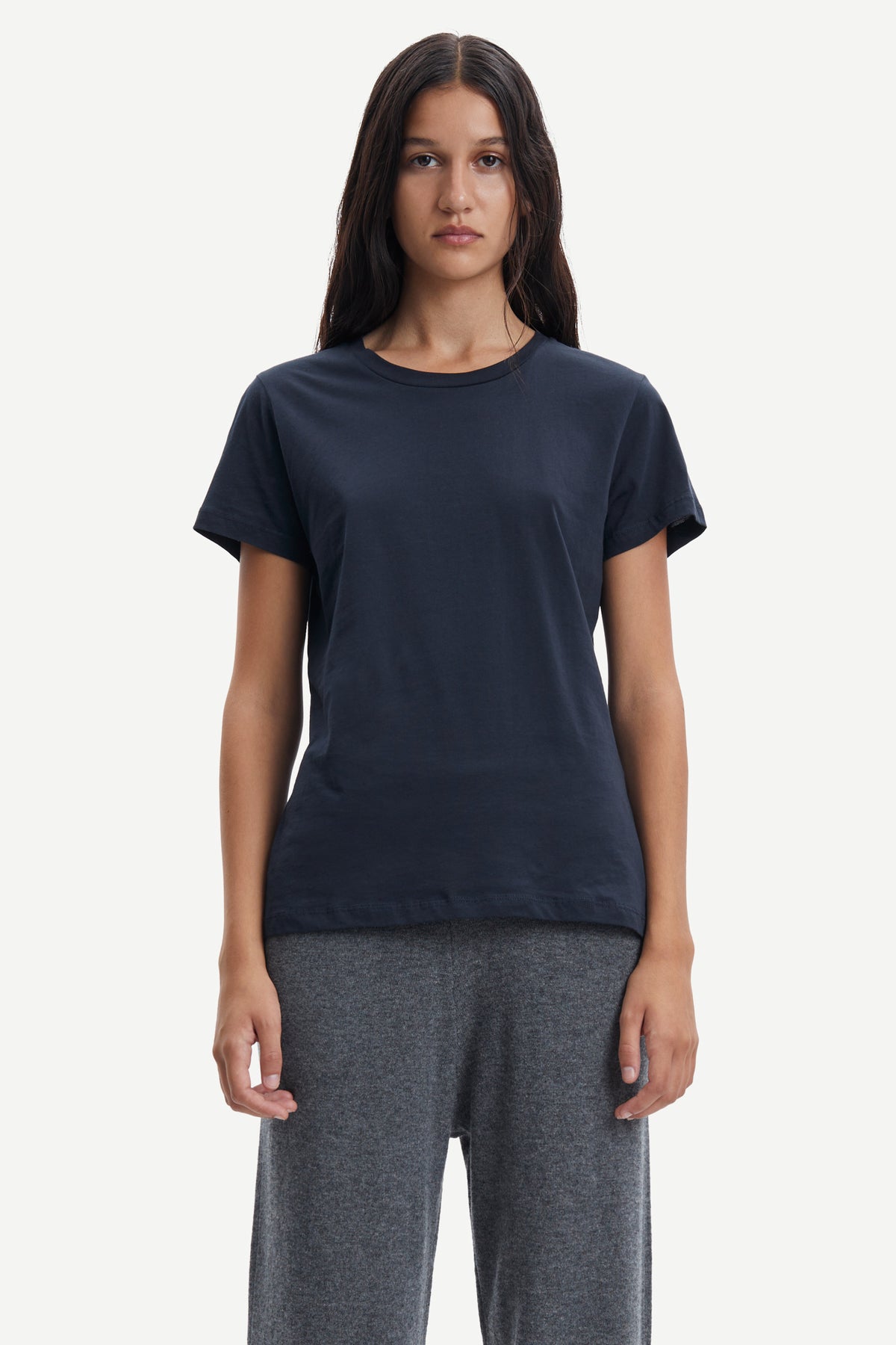 Solly Tee Solid - Sky Captain