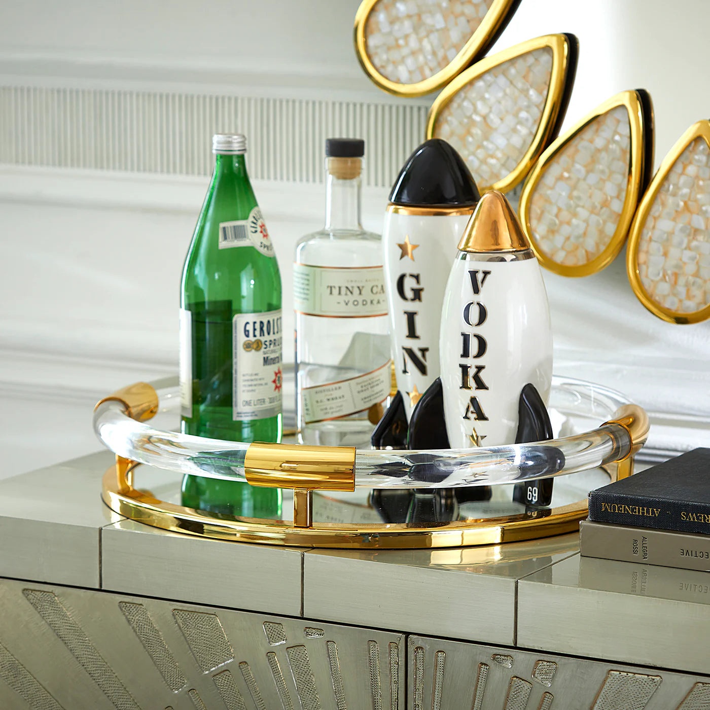Rocket Decanter Vodka - Vit