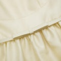Taffeta Midi Dress - Yellow