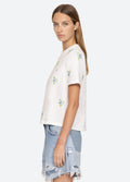 Tania Beaded T-Shirt - White