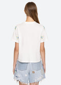 Tania Beaded T-Shirt - White
