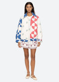 Tanya Patchwork Long Sleeve Jacket - Multi