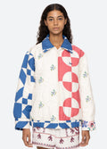 Tanya Patchwork Long Sleeve Jacket - Multi