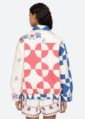 Tanya Patchwork Long Sleeve Jacket - Multi