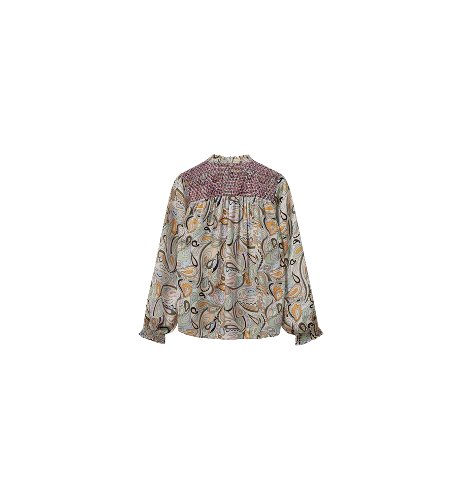 Mos Mosh Detta Arzu Blus - Smoke Green