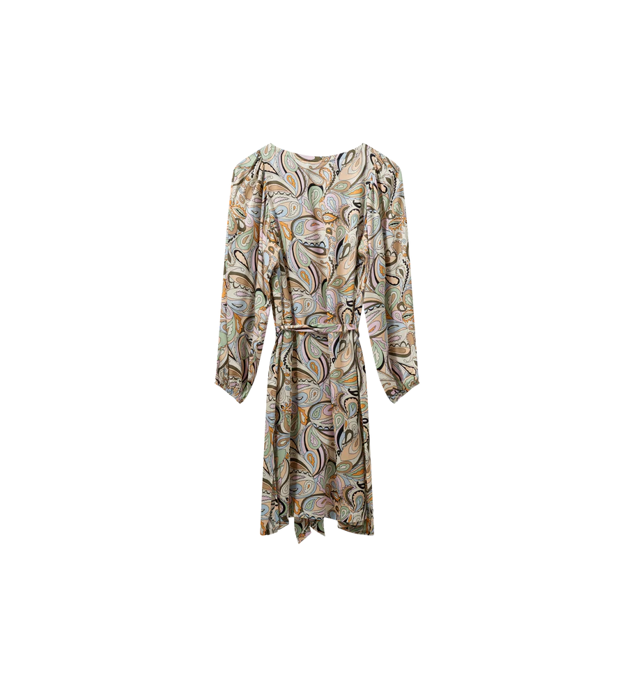 Rosaleen Arzu Dress - Smoke Green