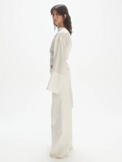V-Neck Shirt - Off-White