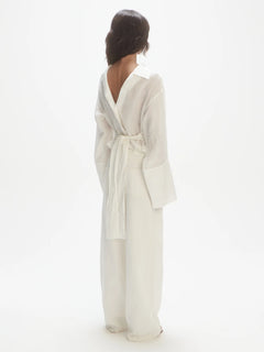 V-Neck Shirt - Off-White