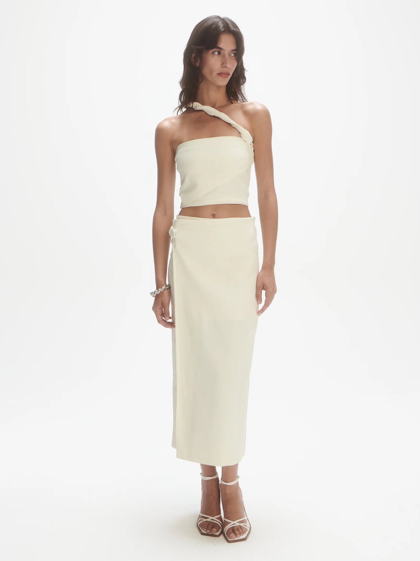 Overlap Skirt - Off-White