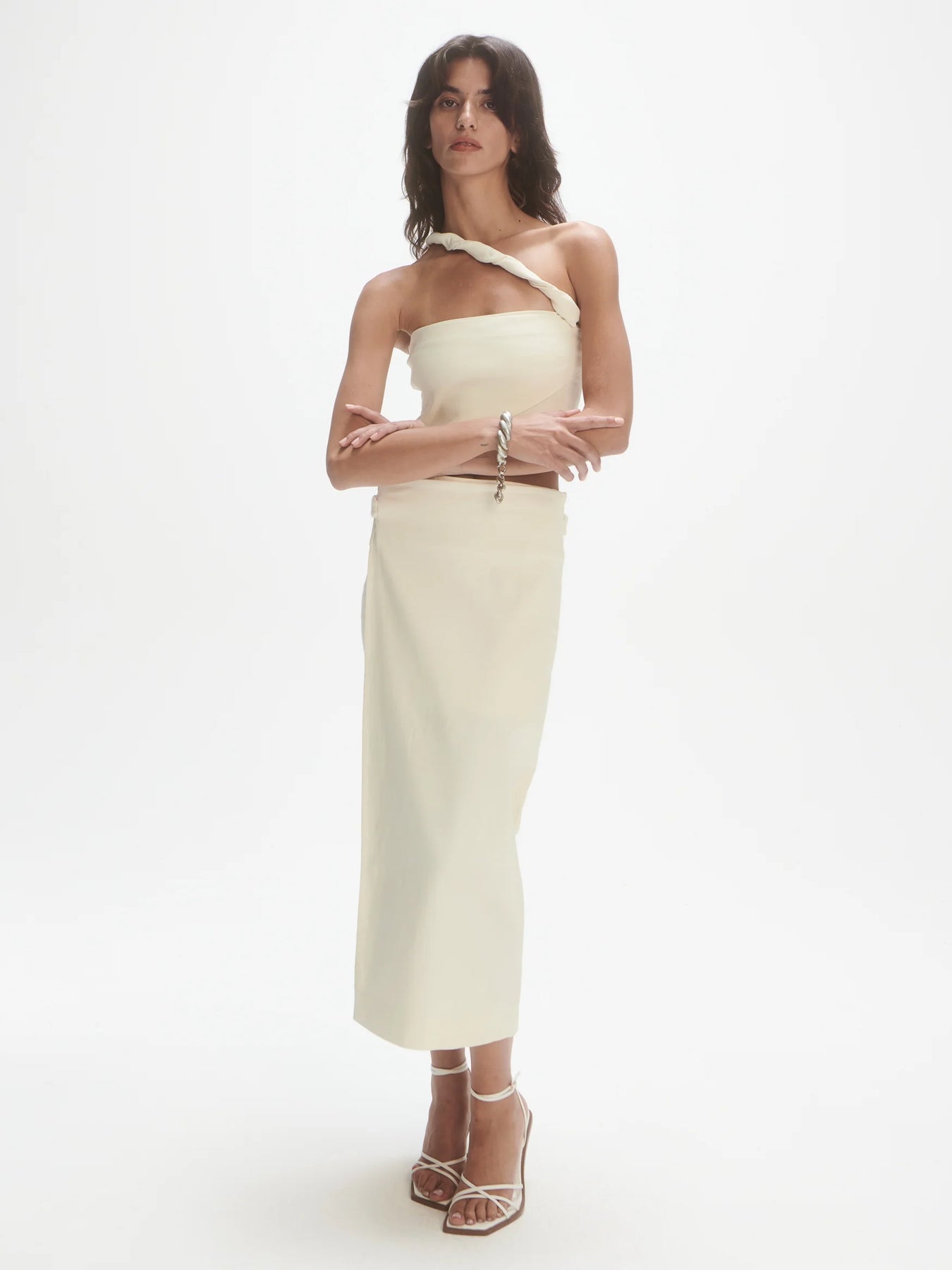 Overlap Skirt - Off-White
