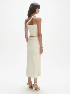 Overlap Skirt - Off-White