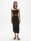 Overlap Skirt - Noir