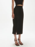 Overlap Skirt - Noir