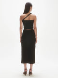 Overlap Skirt - Noir