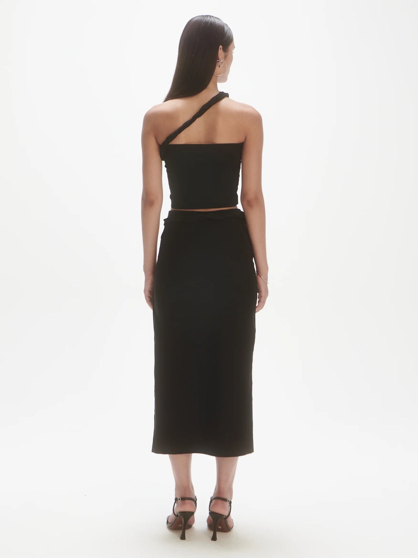 Overlap Skirt - Noir