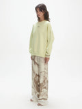 Oversized Logo Sweatshirt - White Jade