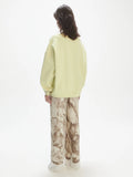 Oversized Logo Sweatshirt - White Jade