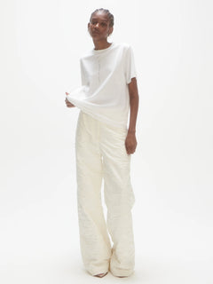 Vertical Logo Tee - White