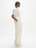 Vertical Logo Tee - White
