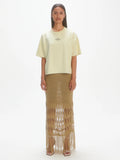 Logo Boxy-Fit Tee - White Jade
