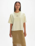 Logo Boxy-Fit Tee - White Jade