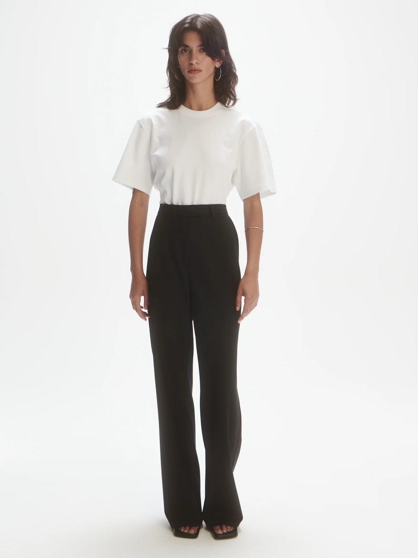 Shaped Tee - White