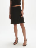 Fluid Short Skirt - Noir