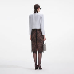Boucle Jacket - Blue