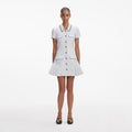 Boucle Mini Dress - Blå