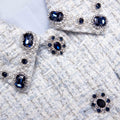 Boucle Mini Dress - Blå