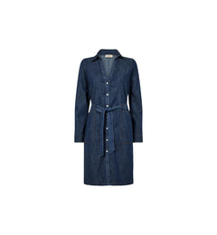 Malti Denim Dress - Dark Blue