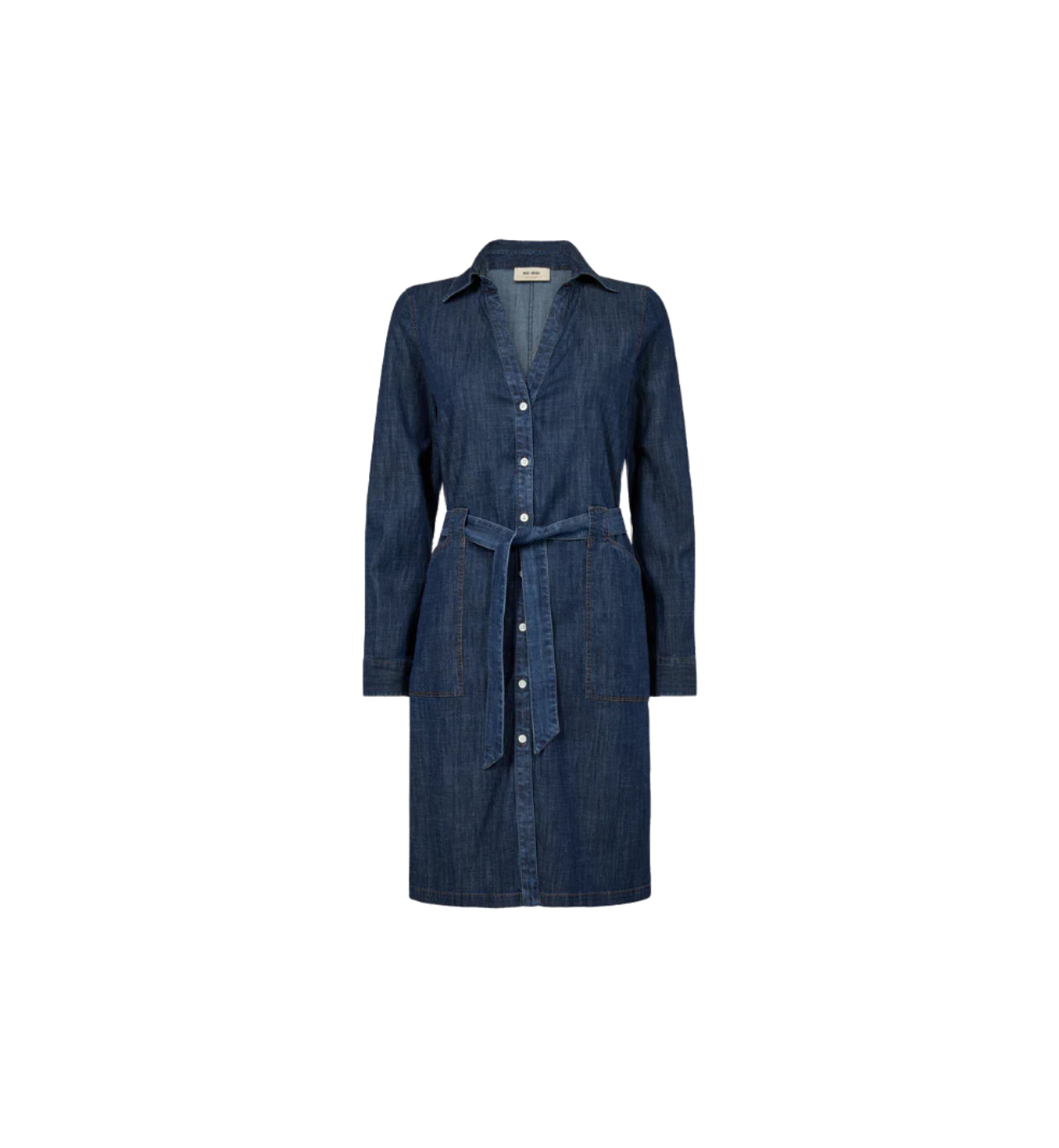 Malti Denim Dress - Dark Blue