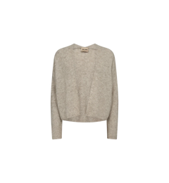 Thora Relax Knit Cardigan - Feather Gray