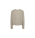 Thora Relax Knit Cardigan - Feather Gray